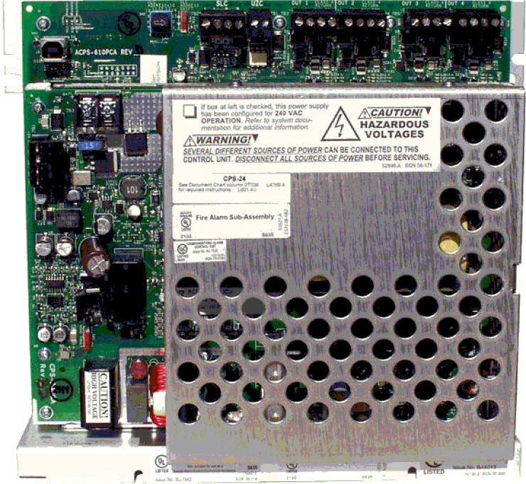 AmPS-24E-Power Supply_Honeywell-Notifier_Fire Projects